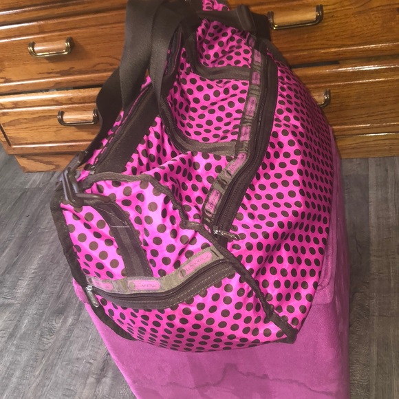 LeSportSac Travel Bag Polka Dot - Picture 3 of 6